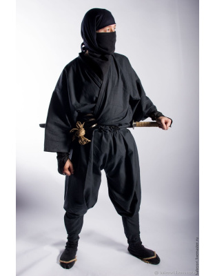 Iga-shozoku - ninja garb from Shinobi no Mono