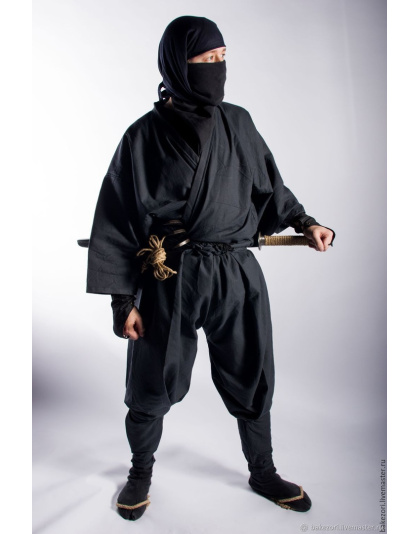 Iga-shozoku - ninja garb from Shinobi no Mono