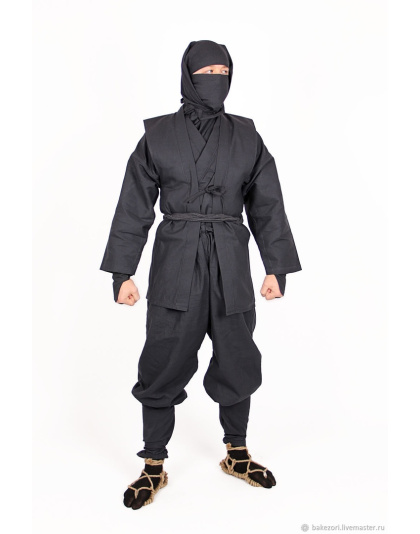 Koga-shozoku - ninja outfit with vest