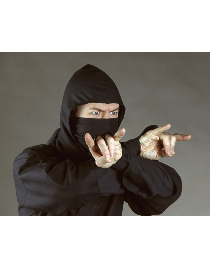 Revenge Ninja hood - vintage movie mask