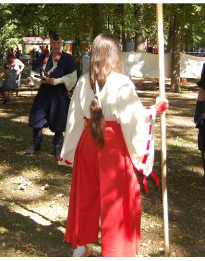 Miko shrine maiden set
