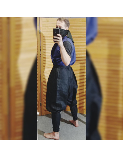 Iga-bakama cosplay stylization