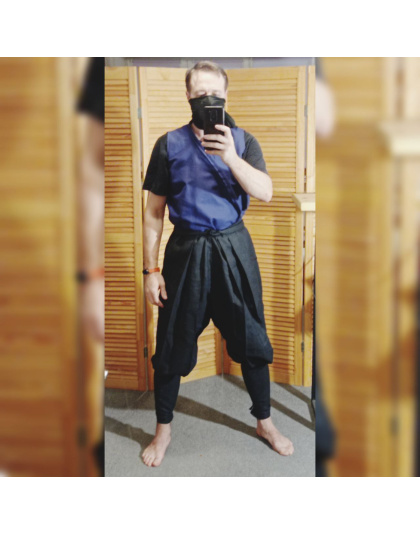 Iga-bakama cosplay stylization