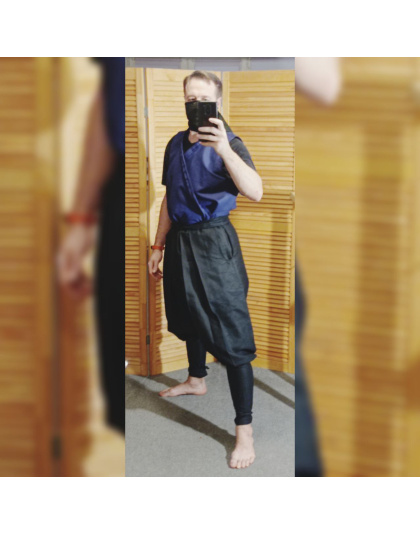Iga-bakama cosplay stylization