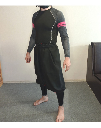 Kukuri-bakama stylization - short trousers